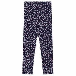 Legging Fleuri | Bleu marine