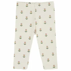 Legging Fleurs Douce | Ecru