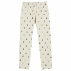 Legging Fleurs Douce | Ecru
