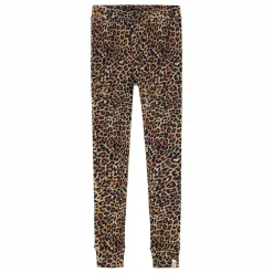 Legging Gentille Léopard Coton Bio | Marron