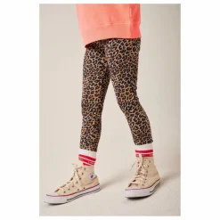 Legging Gentille Léopard Coton Bio | Marron