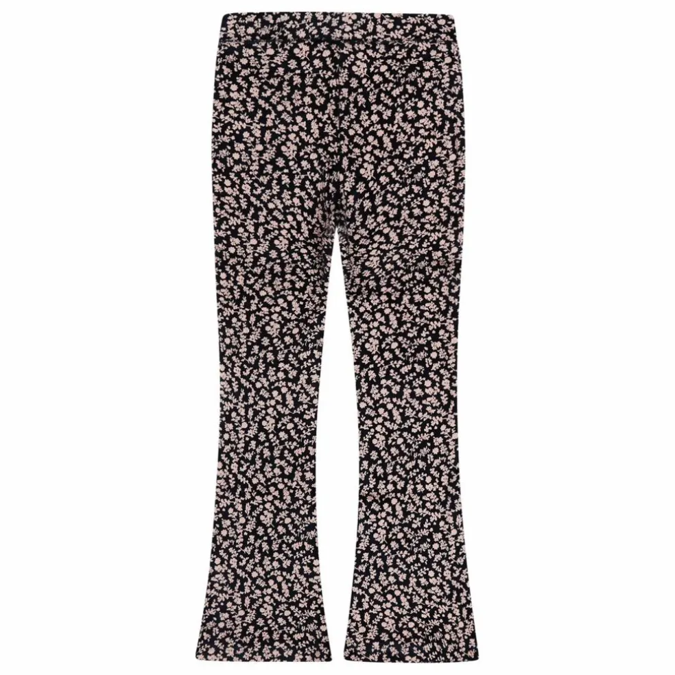 Legging Grazie Fleuri | Bleu nuit