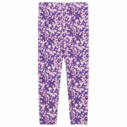 Legging imprimé fleuris | Violet