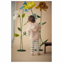 Legging Leni Rayé | Ecru