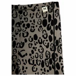 Legging Léopard Coton Bio | Gris