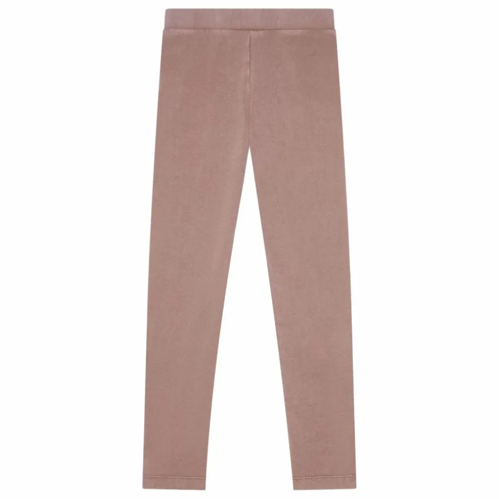 Legging Lou Coton Bio | Marron