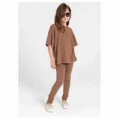 Legging Lou Coton Bio | Marron