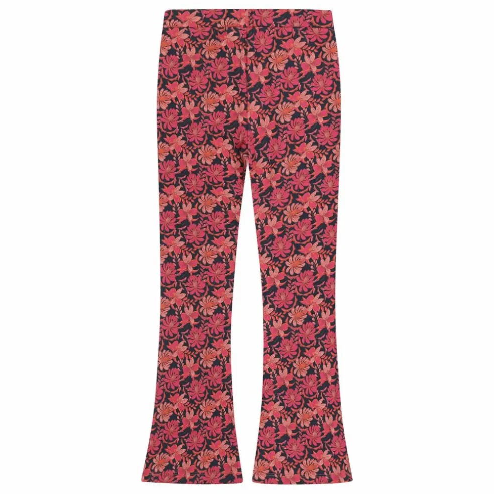 Legging Plaisir Fleuri Coton Bio | Rose
