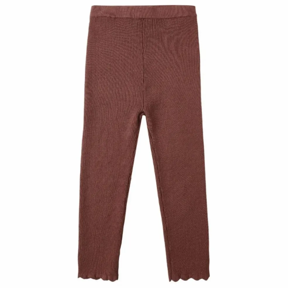 Legging Pointelle | Bordeaux