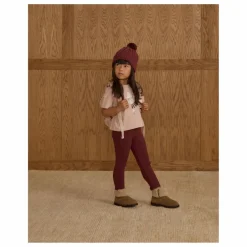 Legging Pointelle | Bordeaux