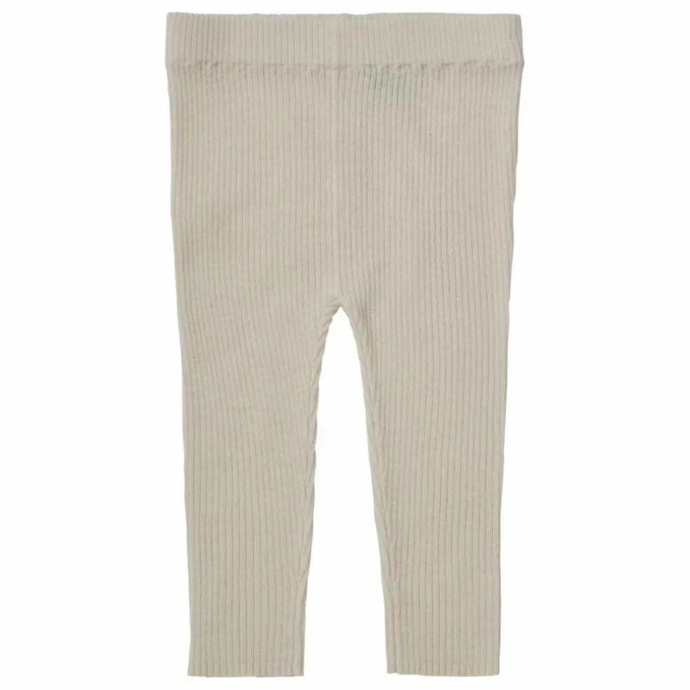 Legging Slimfit Maille Extra Fine Laine Mérinos | Ecru