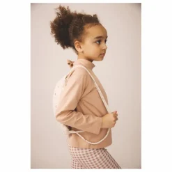 Legging Stretch Vichy Coton Bio | Bois de rose