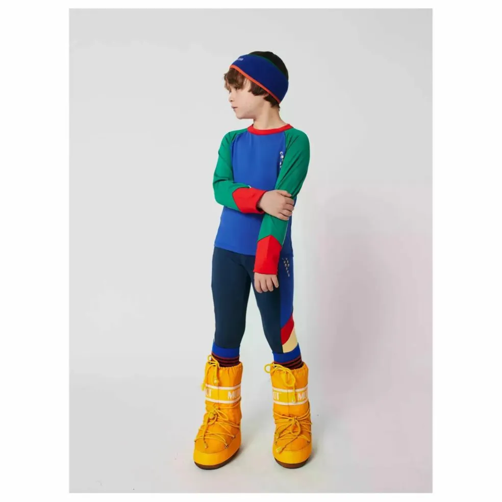 Legging Technique Colorblock Fibres Recyclées | Bleu