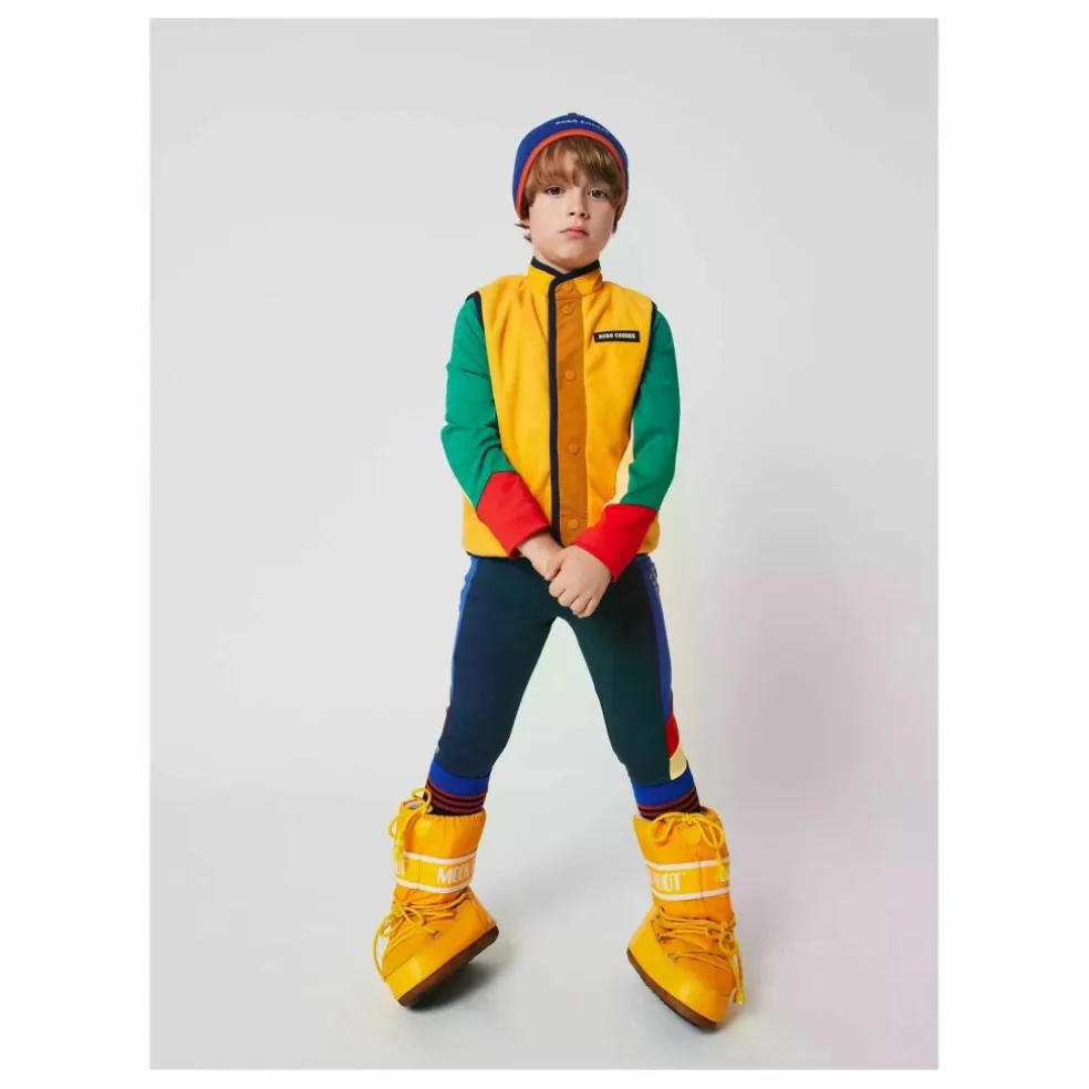 Legging Technique Colorblock Fibres Recyclées | Bleu