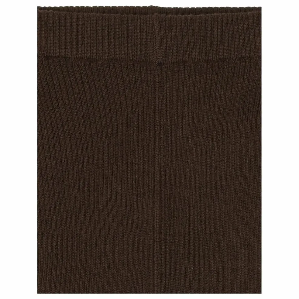 Legging Uni Laine de Mérinos | Marron