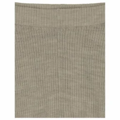 Legging Uni Laine de Mérinos | Beige chiné