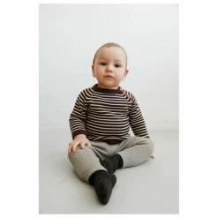 Legging Uni Laine de Mérinos | Beige chiné