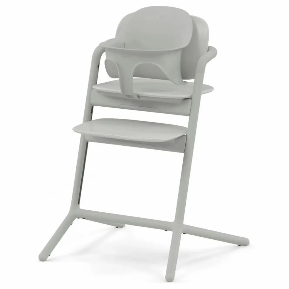 Lemo - Chaise haute 4 en 1 | Gris