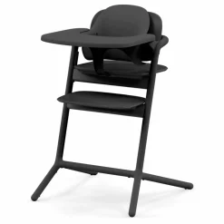 Lemo - Chaise haute 4 en 1 | Noir