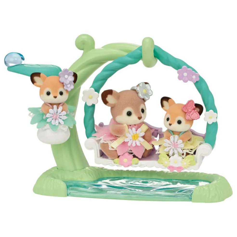 Les bébés Biche et balancelle