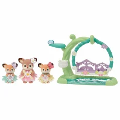 Les bébés Biche et balancelle