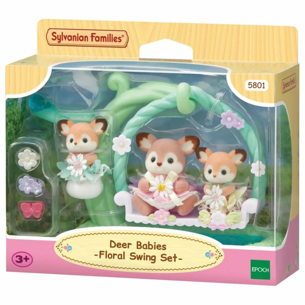 Les bébés Biche et balancelle