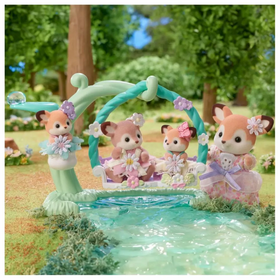 Les bébés Biche et balancelle