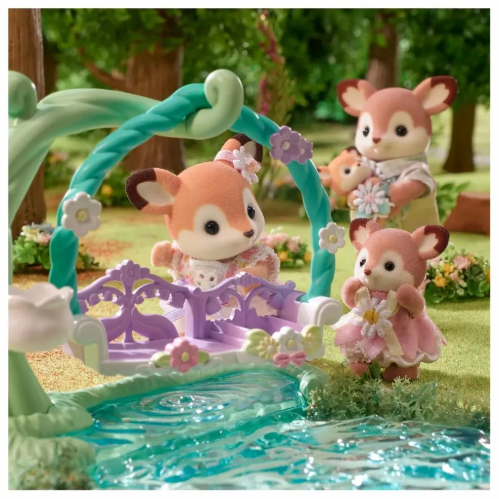 Les bébés Biche et balancelle