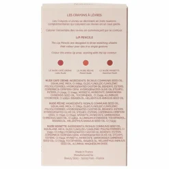 Les Crayons à lèvres - Les Nudes - Set de 3