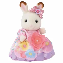 Les princesses en robes à fleurs