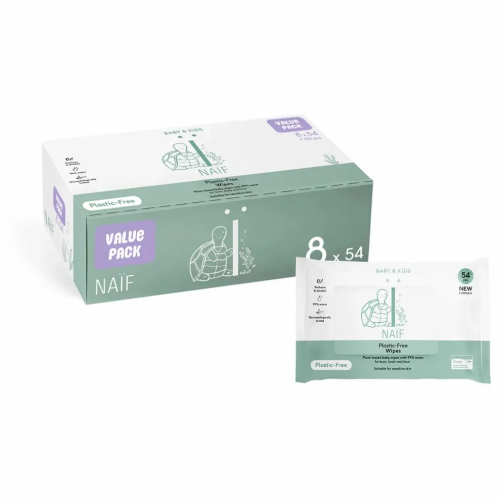 Lingettes biodégradables - Set de 8