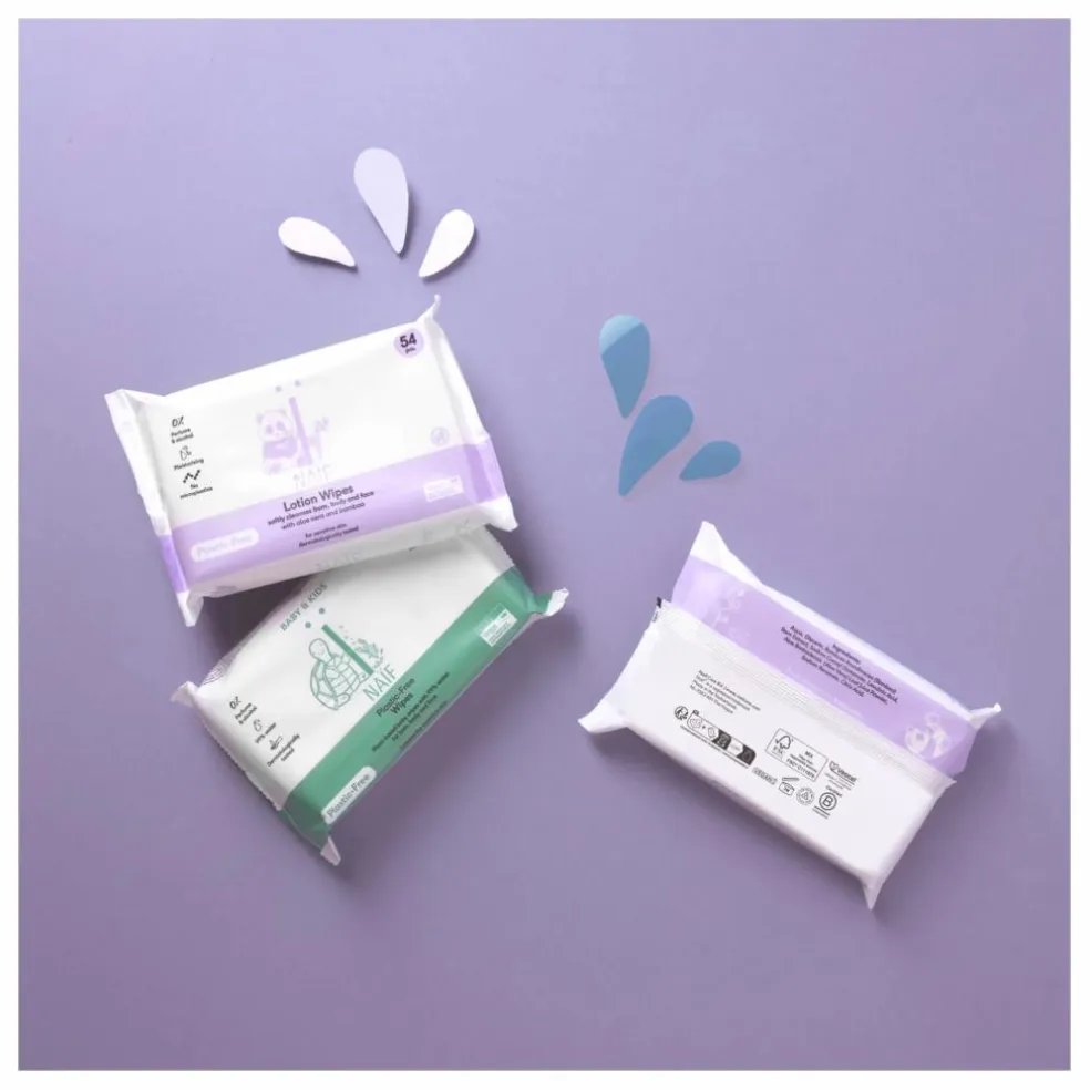 Lingettes biodégradables - Set de 8