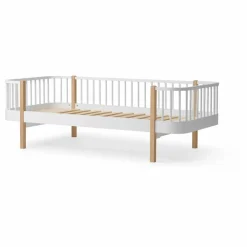 Lit banquette Wood 90x200 cm en chêne