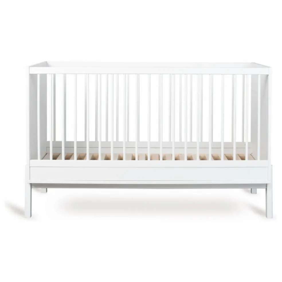Lit bébé Ashi 70x140 cm | Crème
