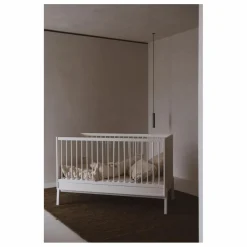 Lit bébé Ashi 70x140 cm | Crème