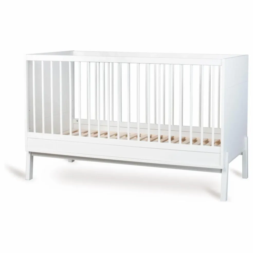 Lit bébé Ashi 70x140 cm | Crème