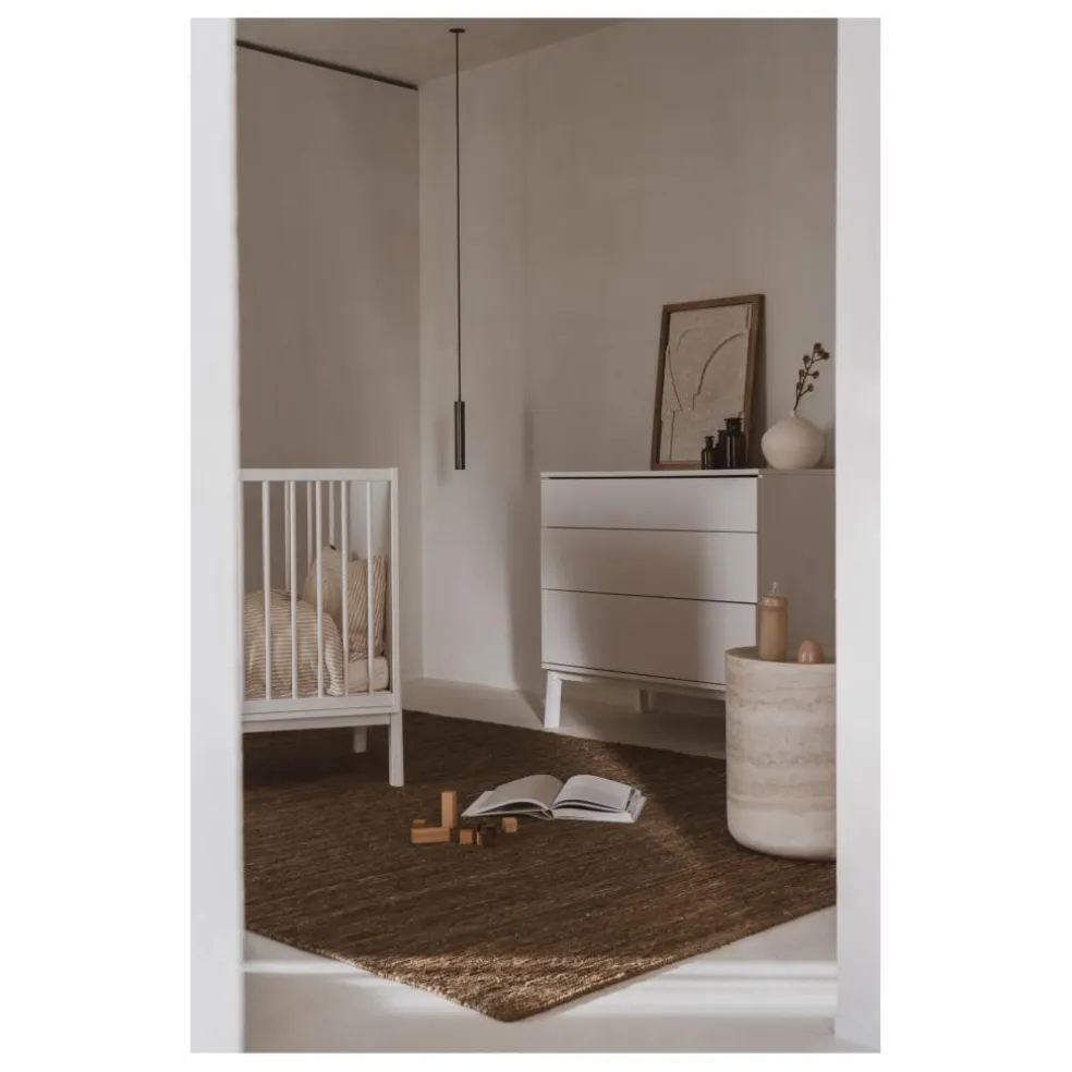 Lit bébé Ashi 60x120 cm | Crème