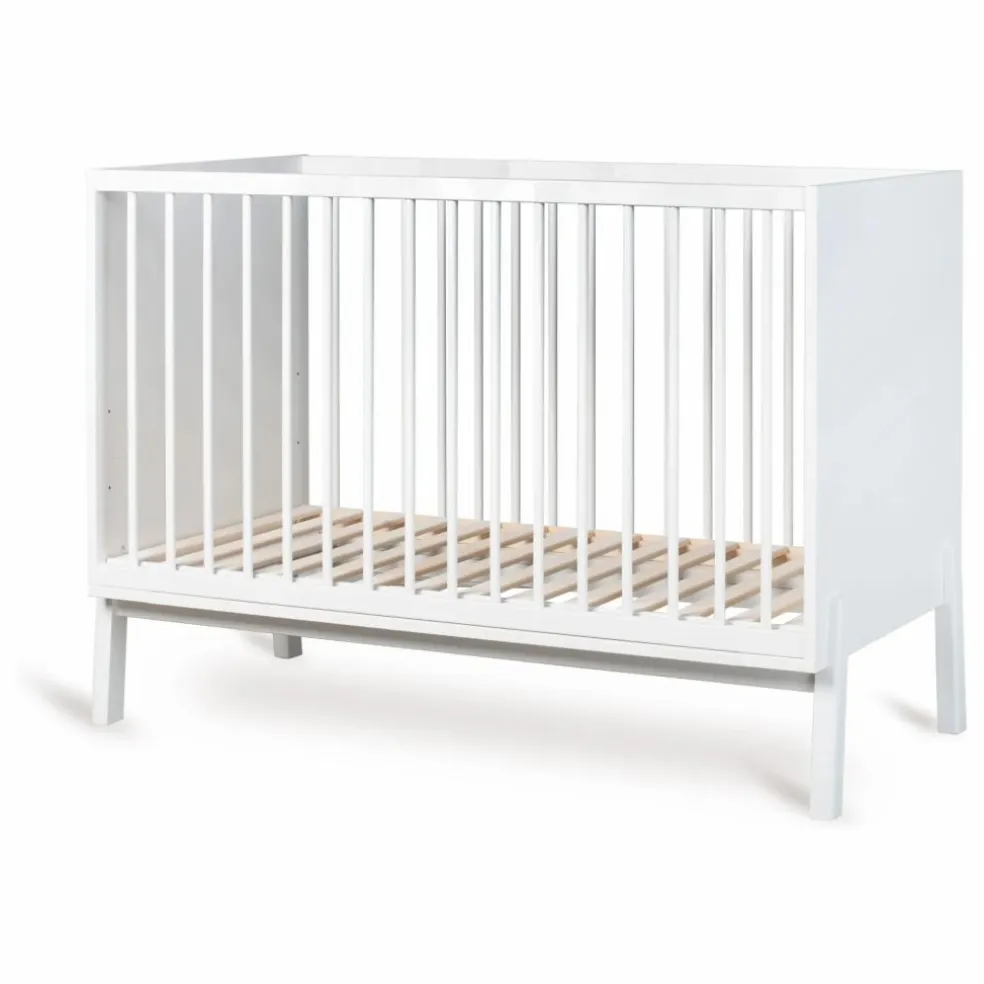 Lit bébé Ashi 60x120 cm | Crème