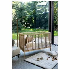Lit bébé Lina 60x120 cm | Bois clair