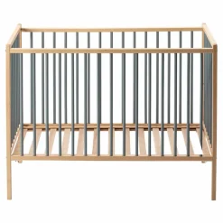 Lit bébé Rémi 60x120 cm | Bleu gris