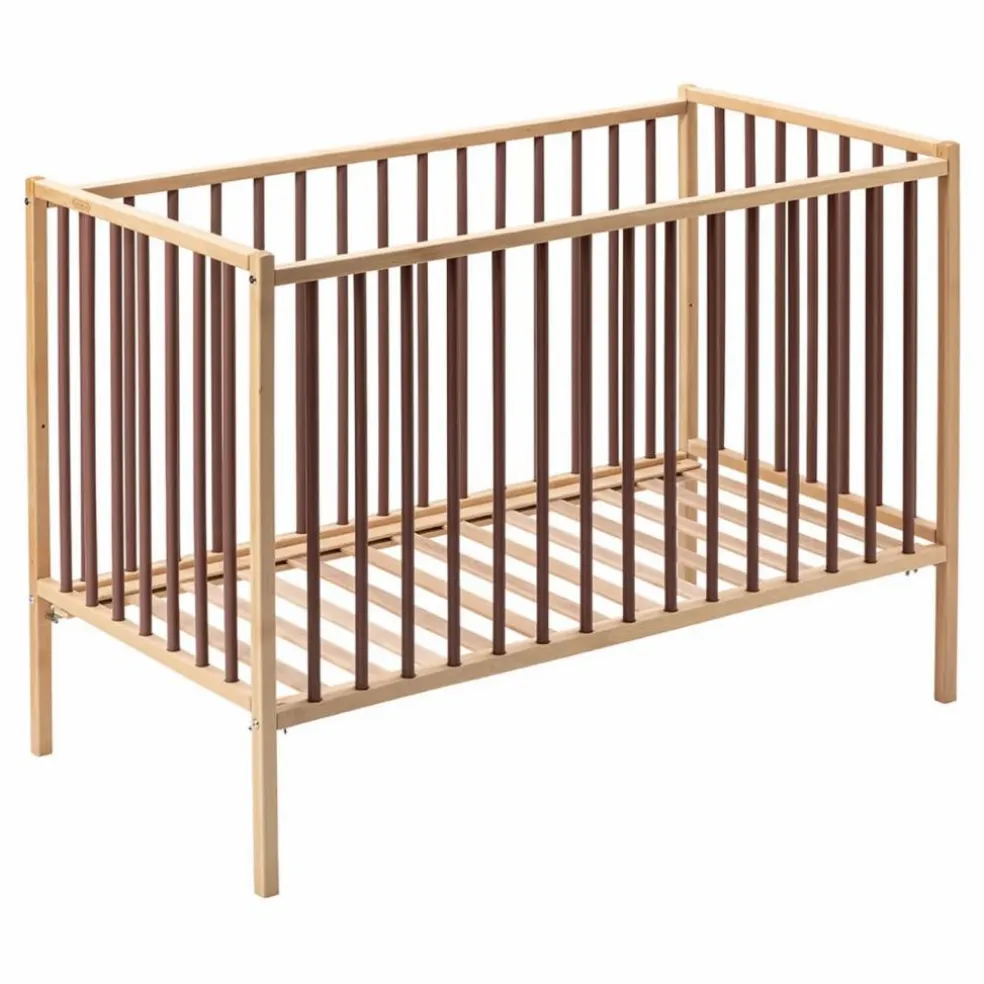 Lit bébé Rémi 70x140 cm | Vieux Rose