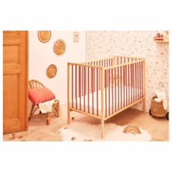 Lit bébé Rémi 70x140 cm | Vieux Rose
