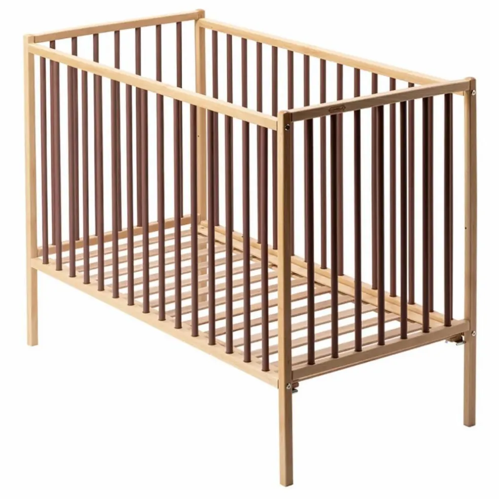 Lit bébé Rémi 70x140 cm | Vieux Rose