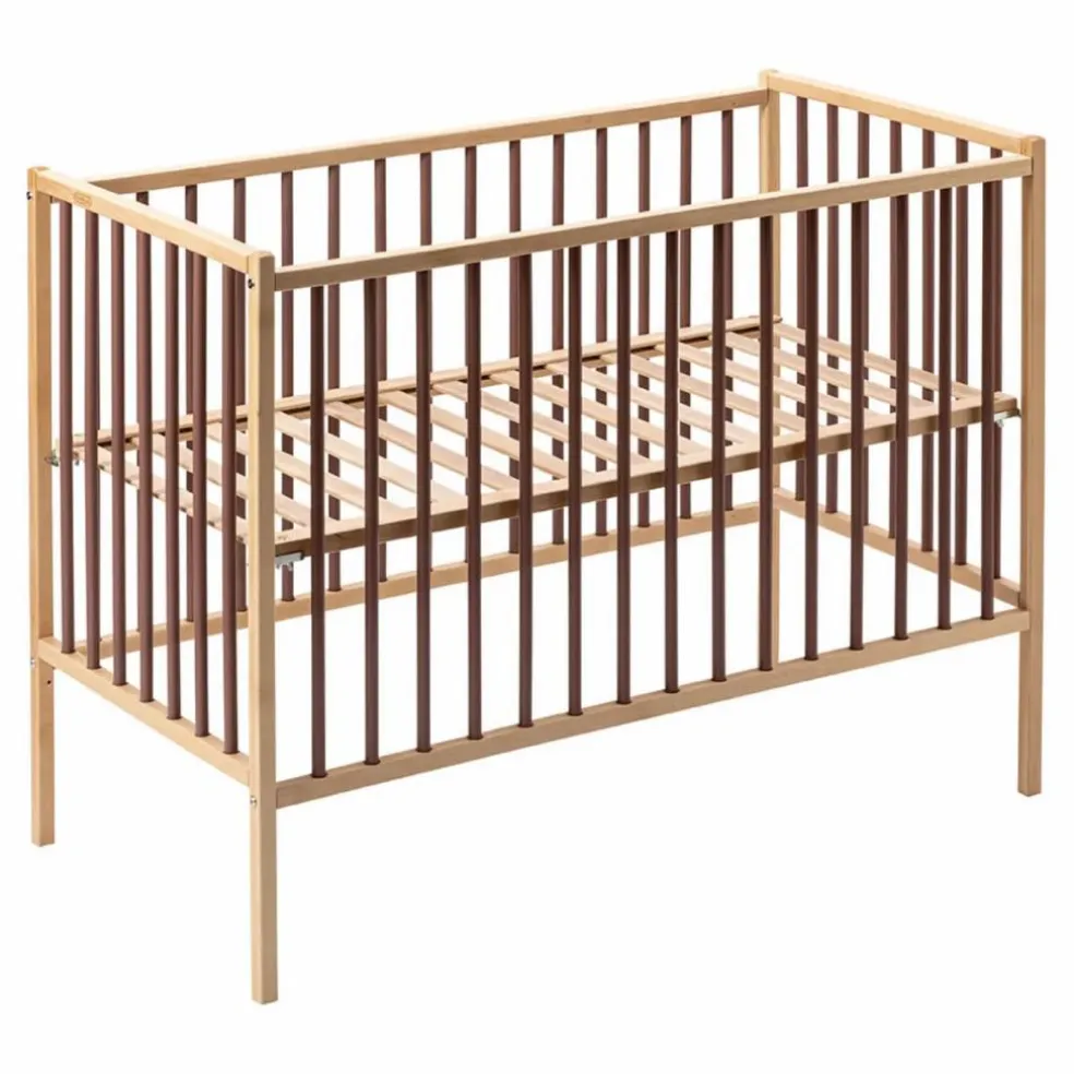 Lit bébé Rémi 70x140 cm | Vieux Rose