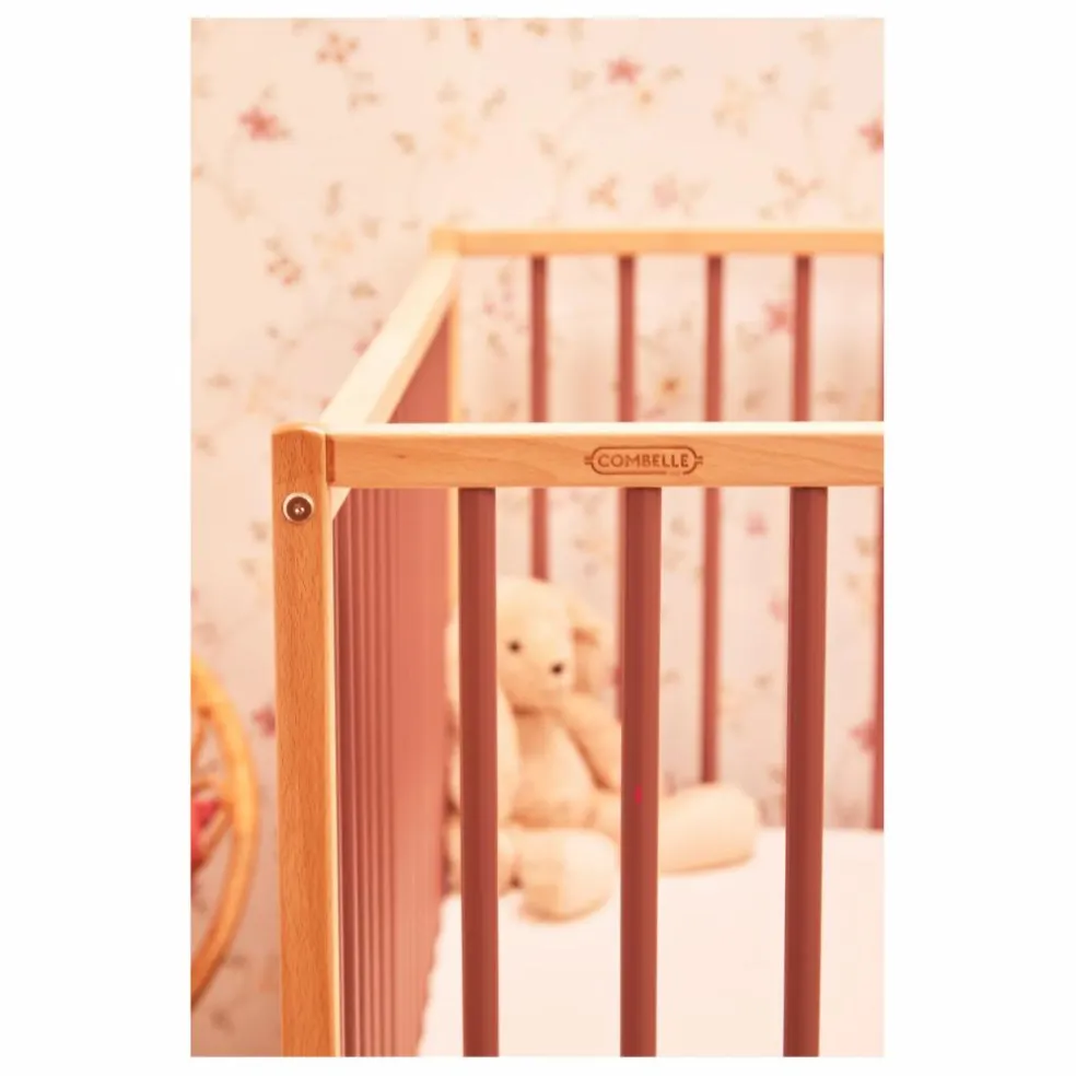 Lit bébé Rémi 70x140 cm | Vieux Rose