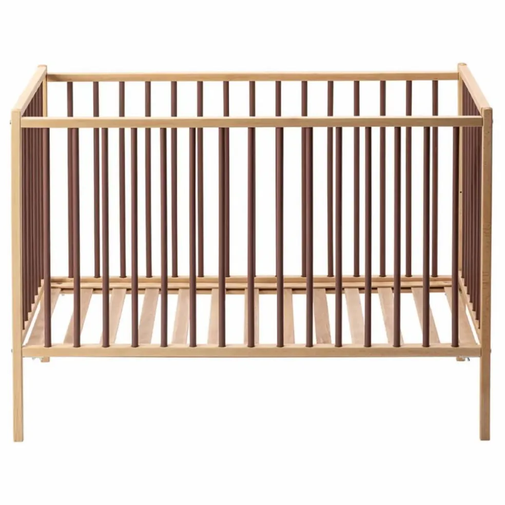 Lit bébé Rémi 70x140 cm | Vieux Rose