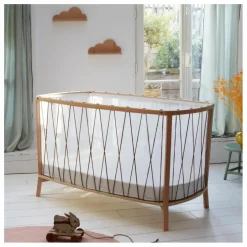 Lit bébé évolutif Kimi | Beige