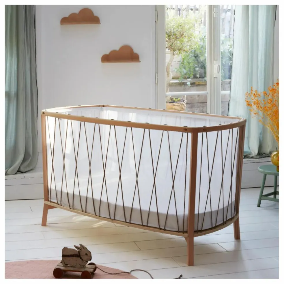 Lit bébé évolutif Kimi | Beige