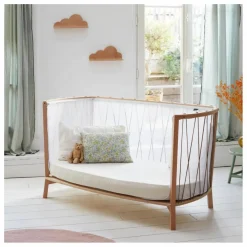 Lit bébé évolutif Kimi | Beige