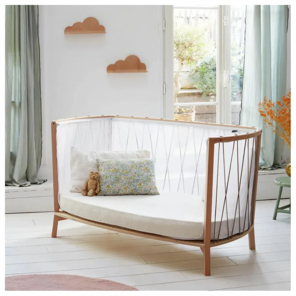 Lit bébé évolutif Kimi | Beige